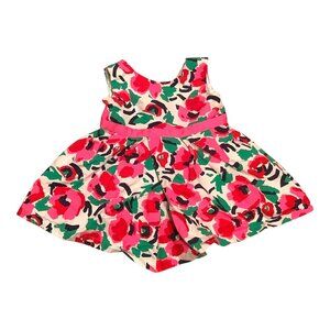 Floral Sleeveless Baby Girl Dress 18-24M By 1989 Place